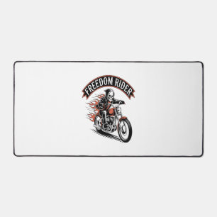 FreeDom Rider Biker Desk Mat
