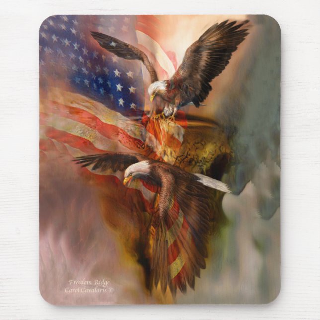 Freedom Ridge - Eagle Art Mousepad (Front)
