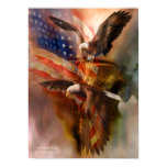 Freedom Ridge-Eagle Art Poster/Print Poster