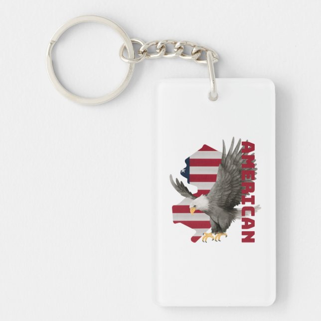 Freedom Ring Keychain (Front)