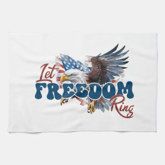 Freedom  Ring Kitchen Towel