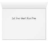 Freedom Running Cards (Inside Horizontal (Bottom))