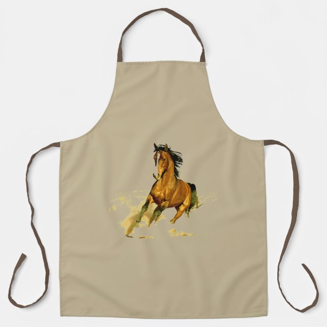Freedom - Running Horse Apron (Front)