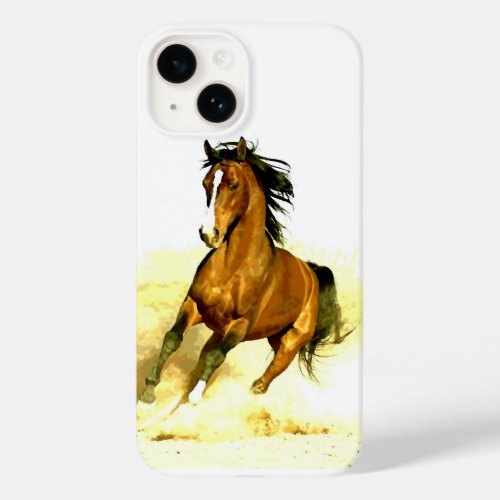 Freedom _ Running Horse Case_Mate iPhone 14 Case