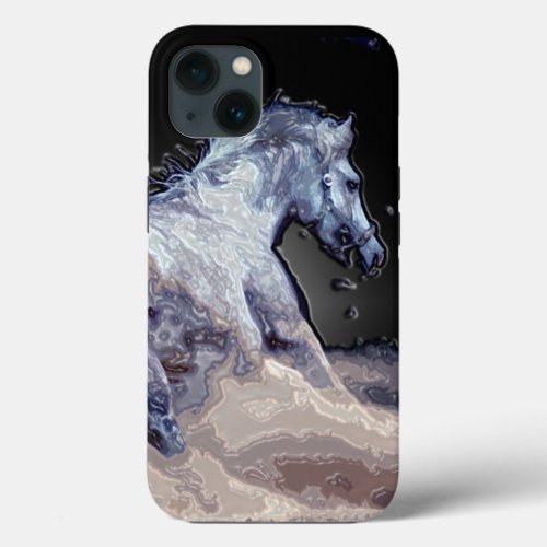 Freedom _ Running Horse iPhone 13 Case