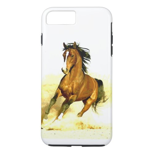 Freedom _ Running Horse iPhone 8 Plus7 Plus Case