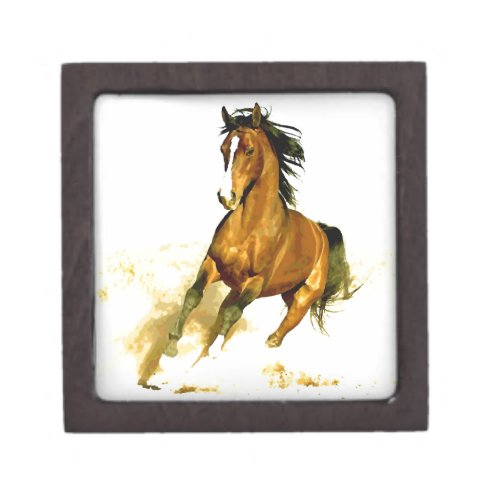 Freedom _ Running Horse Jewelry Box