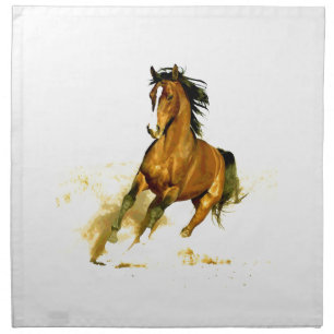 Freedom - Running Horse Napkin