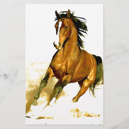 Freedom _ Running Horse Stationery