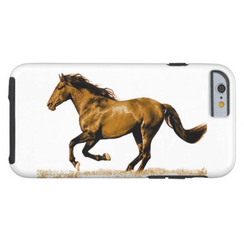 Freedom _ Running Horse Tough iPhone 6 Case