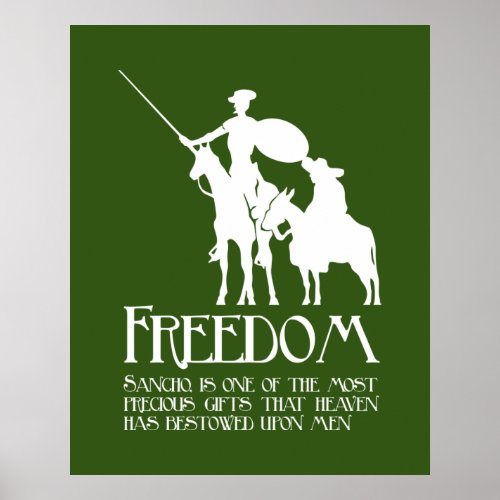 Freedom Sancho Poster