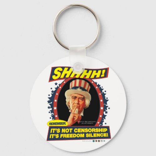 Freedom Silence Keychain