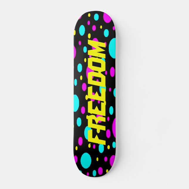 Freedom Skateboard Deck (Front)