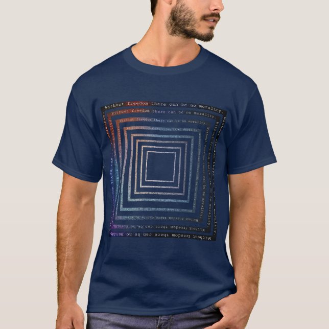  Freedom Slogan T-Shirt (Front)