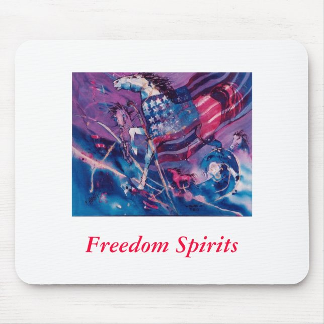 Freedom Spirits Mouse Pad (Front)