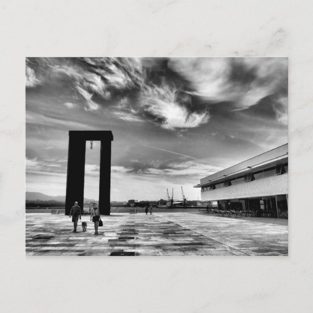 Freedom Square in Viana do Castelo Postcard (Front)