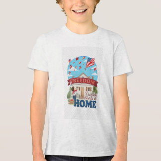 Freedom Starts From Home InspirationalPatriotictee Tri-Blend Shirt