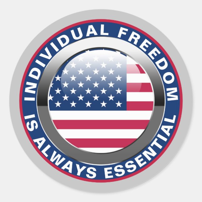 Freedom Sticker (Front)
