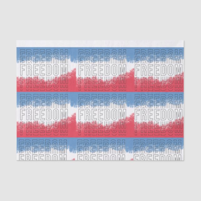 Freedom T-Shirt Tissue Paper (Front)