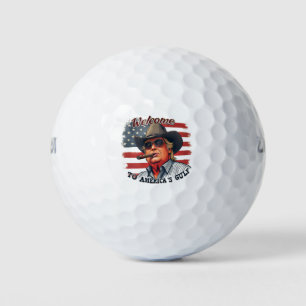 Freedom to American’s Gulf American Trump  Golf Balls