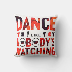 Freedom to Dance Throw Pillow