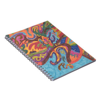 "Freedom to Fly" Abstract Art Notebook