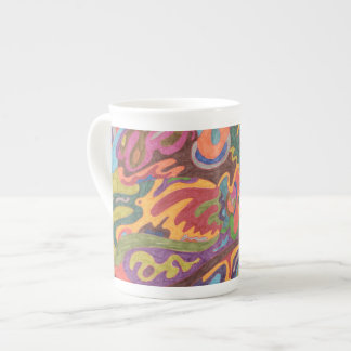 Freedom to Fly, original abstract Bone China Mug