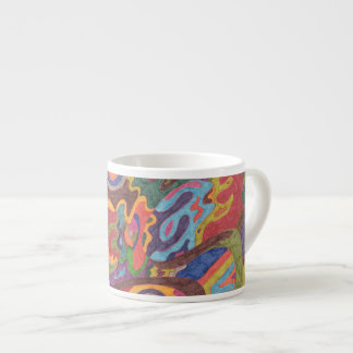 Freedom to Fly, original abstract Espresso Cup