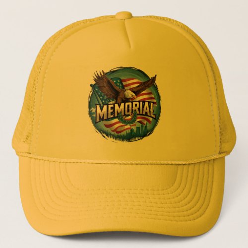Freedom Tribute Memorial Day Logo Hat