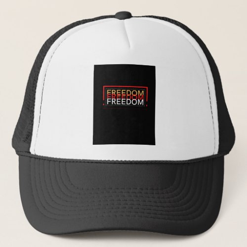 FREEDOM TRUCKER HAT