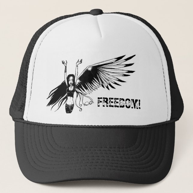 FREEDOM! TRUCKER HAT (Front)