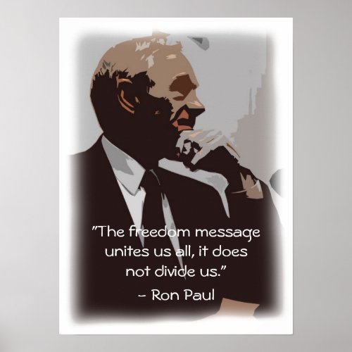 Freedom Unites Us Poster