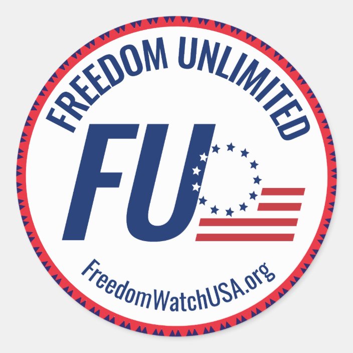 Freedom Unlimited Classic Round Sticker