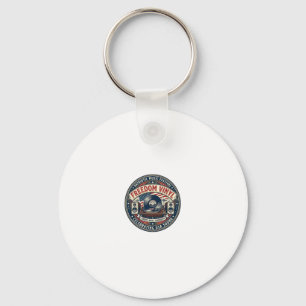 Freedom Vinyl Patriotic Patriotic Vinyl Record Mus Keychain