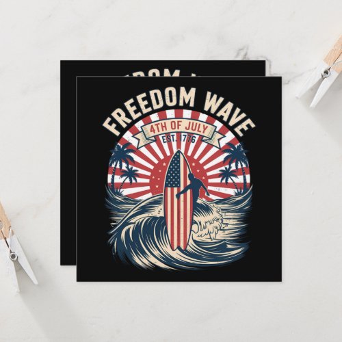 Freedom Wave 4th Of July