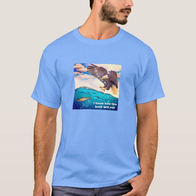 Freedom Wins (dark) T-Shirt (Front)