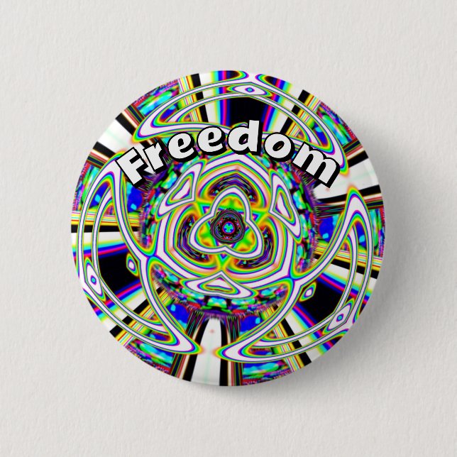 Freedom ( you may change the words ) button (Front)