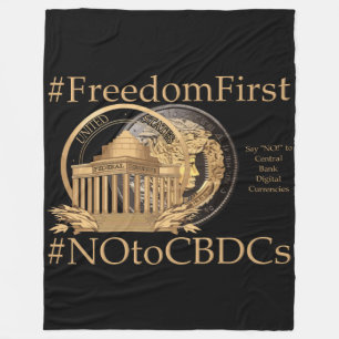 #FreedomFirst: Liberty Wallet- Embrace Freedom Fleece Blanket