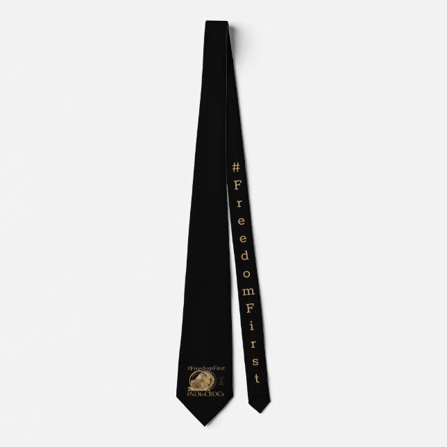 #FreedomFirst: Liberty Wallet- Embrace Freedom Neck Tie (Front)