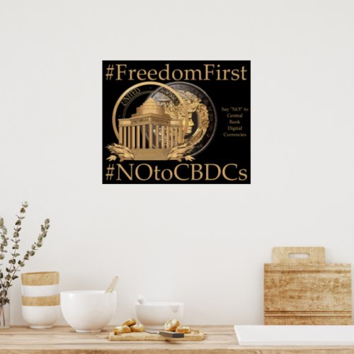 FreedomFirst Liberty Wallet_ Embrace Freedom Poster