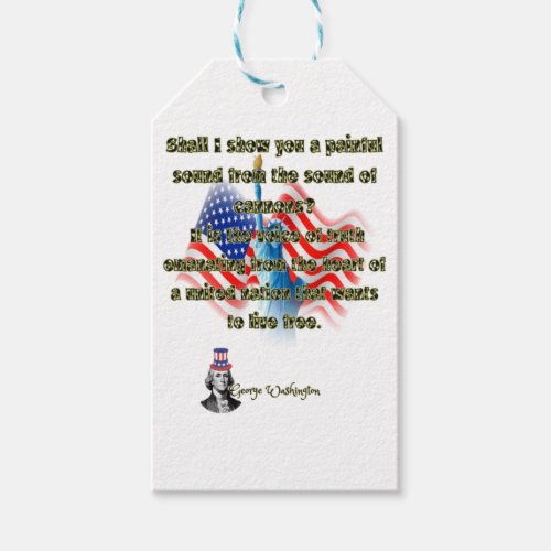 Freedoms Call Gift Tags