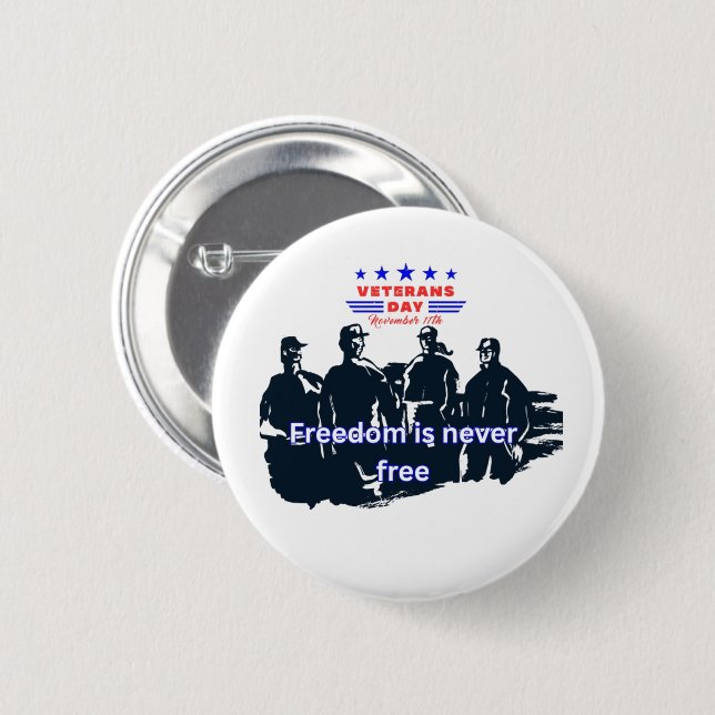 Freedom's Defenders Button (Front & Back)