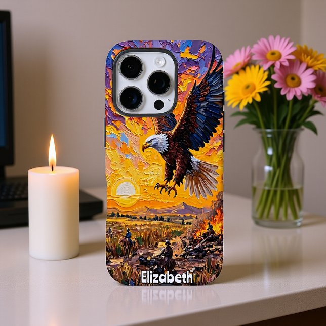 Freedom's Flight Over Conflict Case-Mate iPhone Case (Creator Uploaded)