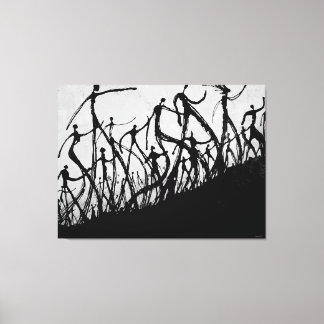 FreedomWalkers Wrapped Canvas Print