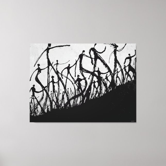 FreedomWalkers Wrapped Canvas Print (Front)