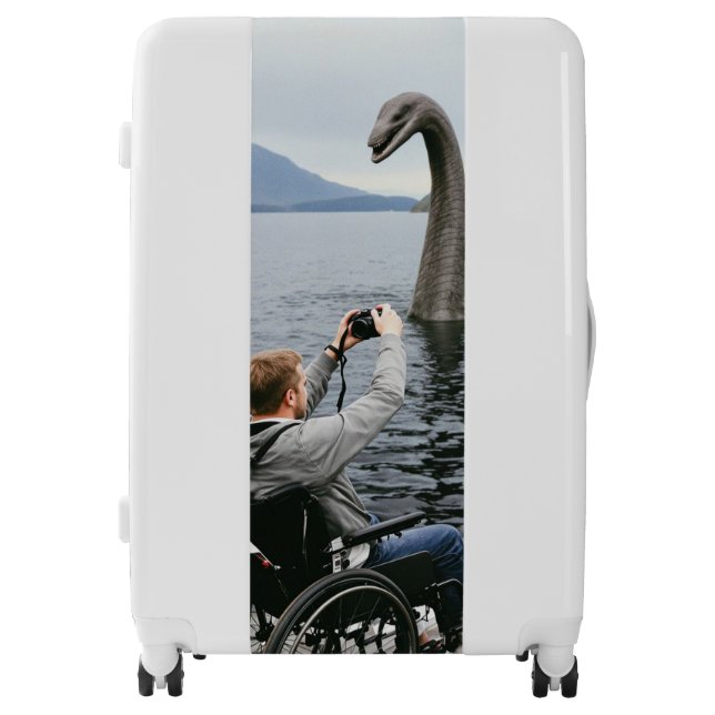 FreeFit 31" Custom Spinner Luggage – Durable Hard- (Front)