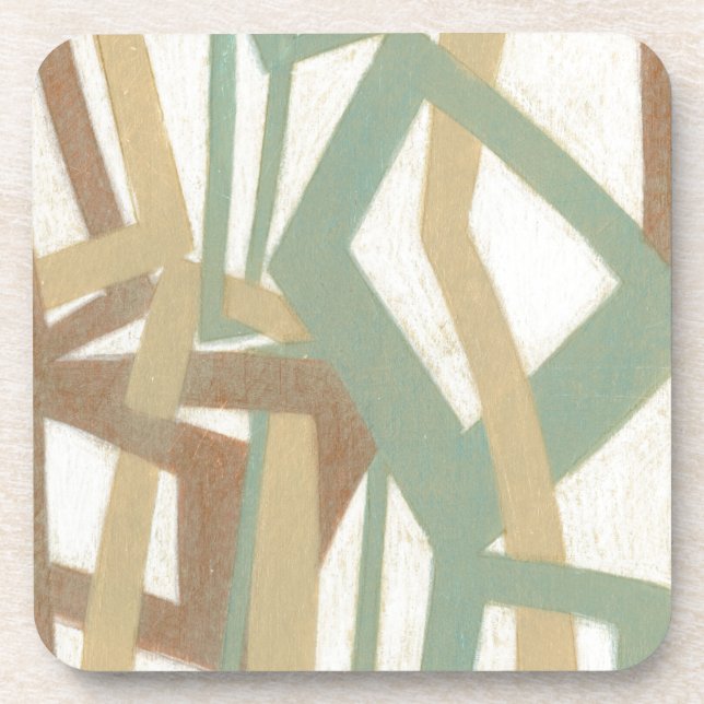 Freehand Painting by Norman Wyatt Beverage Coaster (Front)