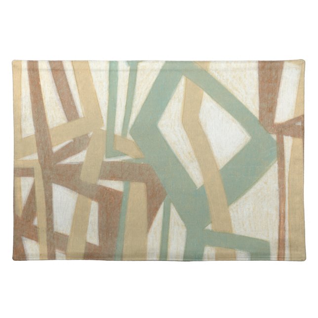 Freehand Painting by Norman Wyatt Cloth Placemat (Front)