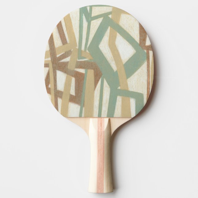 Freehand Painting by Norman Wyatt Ping-Pong Paddle (Front)