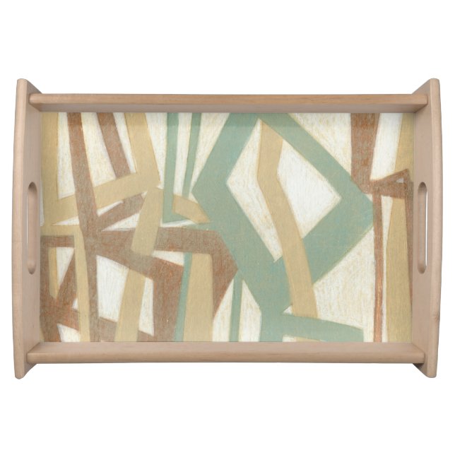 Freehand Painting by Norman Wyatt Serving Tray (Front)